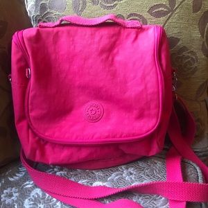 Kipling Kichirou lunch bag Pink.